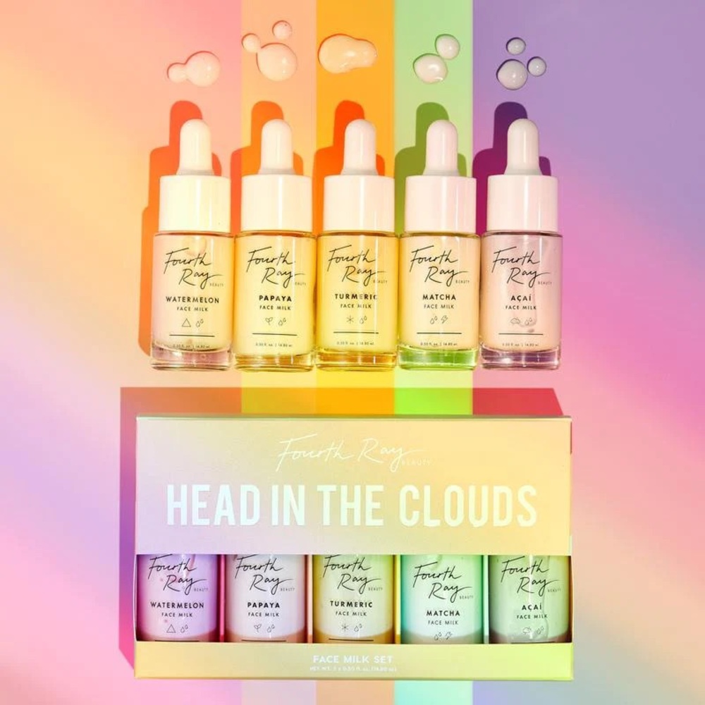 HEAD IN THE CLOUDS NIB NWT Colourpop Face Milk Set